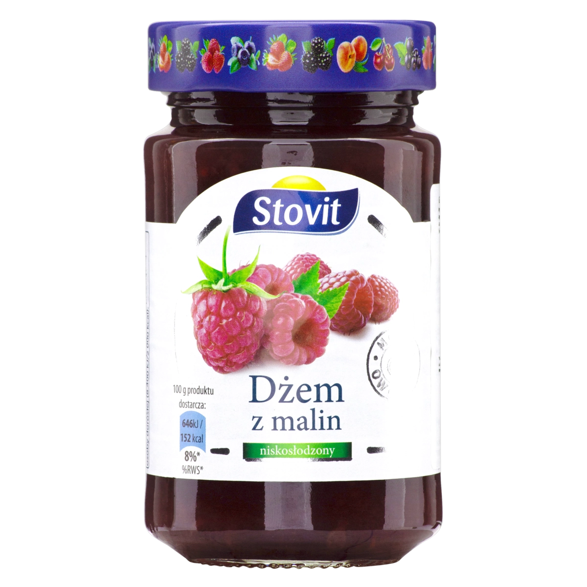 Geleia Framboesa Stovit Vidro 260g