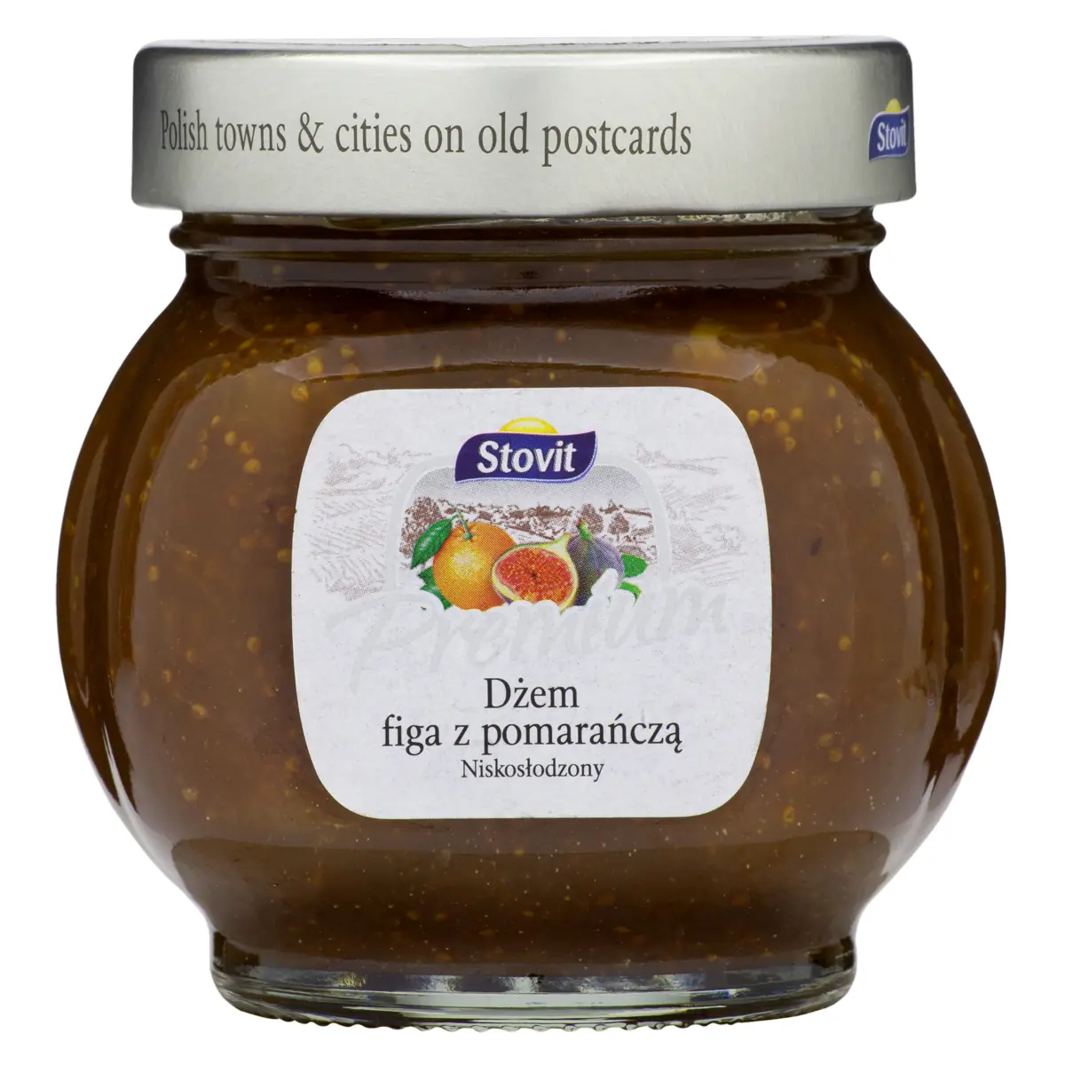 Geleia Figo Com Laranja Stovit Premium Vidro 250g