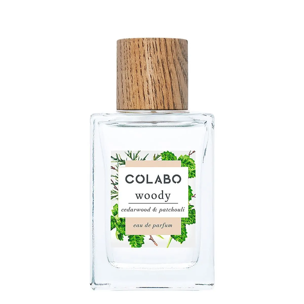 Woody Cedarwood & Patchouli Eau De Parfum Colabo 100ml