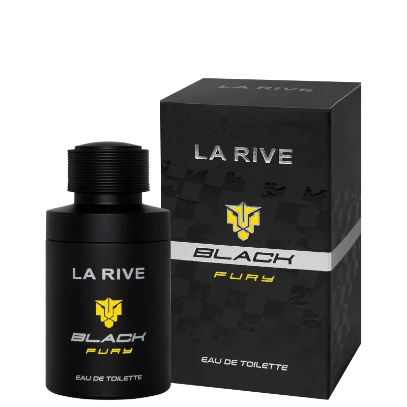 Perfume Eau De Toilette Black Fury La Rive 75ml