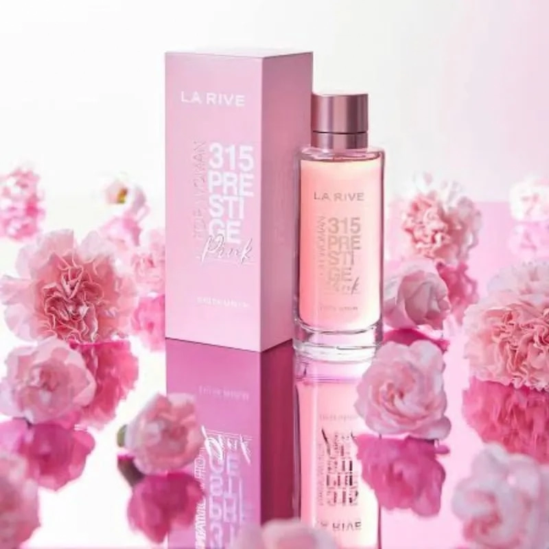 La Rive 315 Prestige Pink For Woman Eau De Parfum Perfume Feminino 100ml