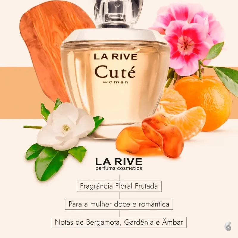 Perfume Cuté Woman La Rive Eau De Toilette Feminino