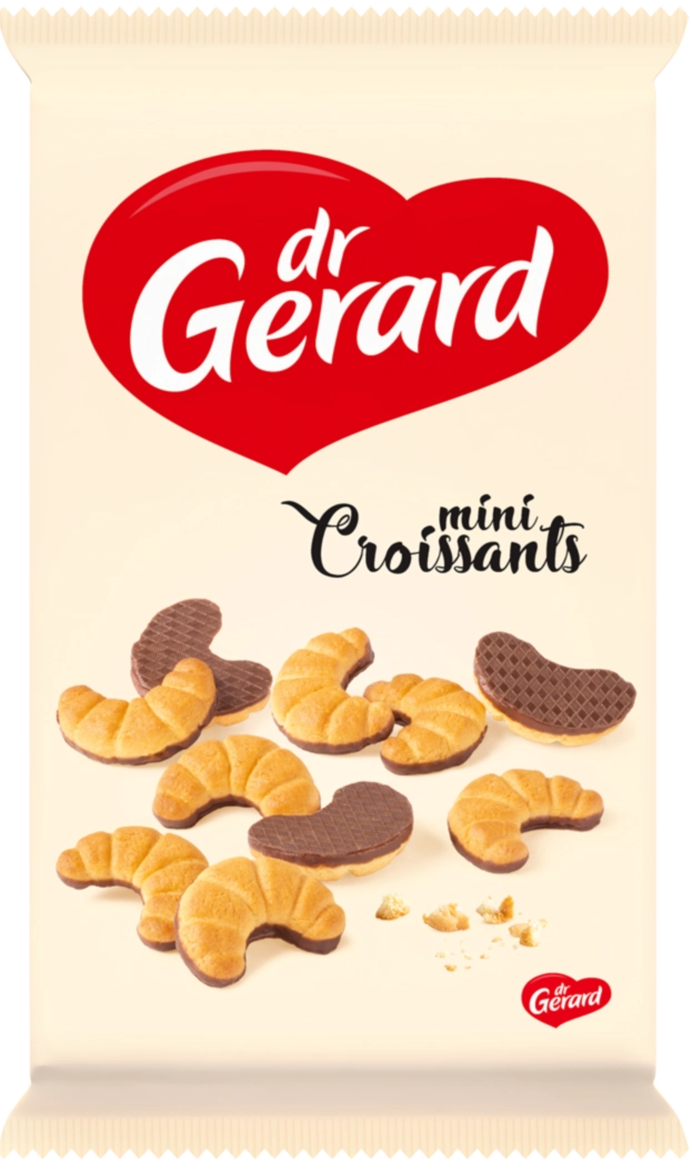 Bisc C/cob Choc Mini Croissants Dr Gerard 165g