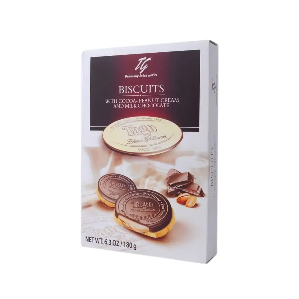 Bisc Tago Cac/amend Choc Redon 180g