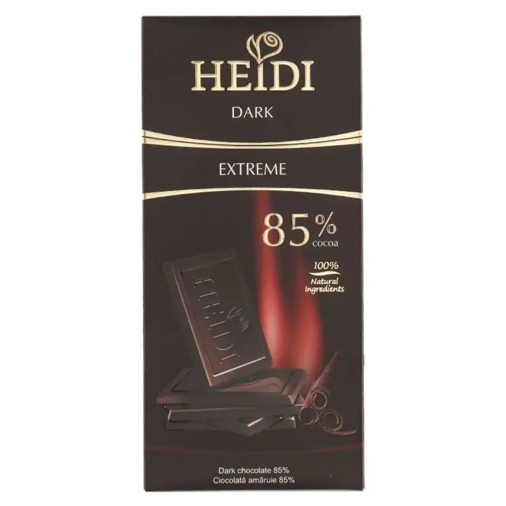 Heidi Dark Extreme 85 Cacau 80g