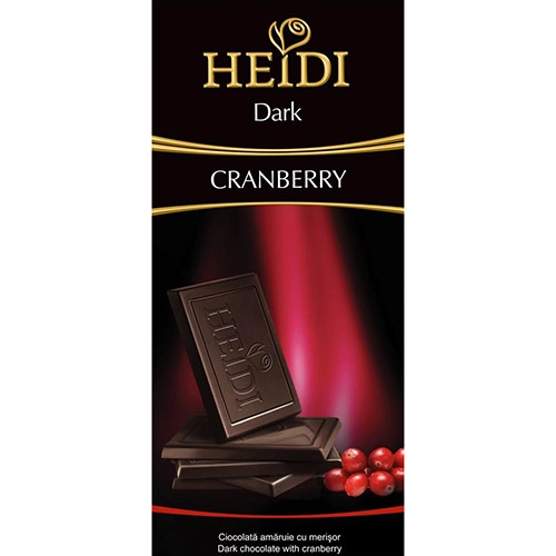 Chocolate Amargo Com Cranberry Heidi