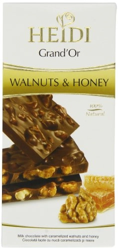 Chocolate.heidi Grand Or Ao Leite Nozes C/mel 100gr