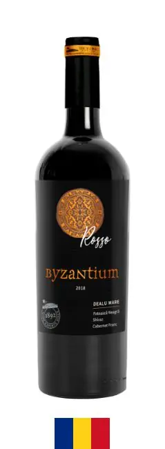 Vinho Romeno Byzantium Rosso Dealu Mare Tinto 750 Ml