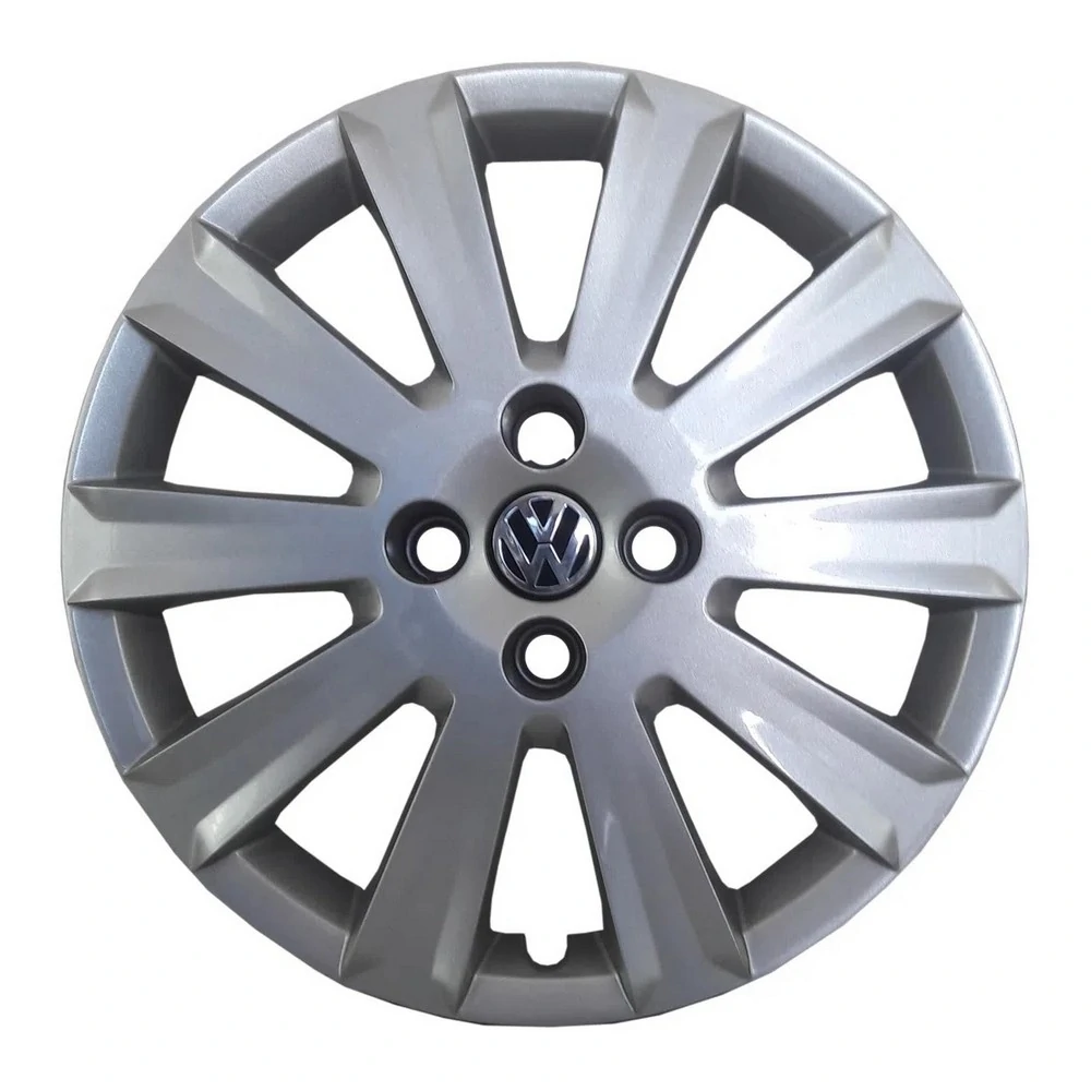 Calota Aro 15 Pol. Prata Fixação por Parafuso - VOLKSWAGEN 5U0601147KZ31