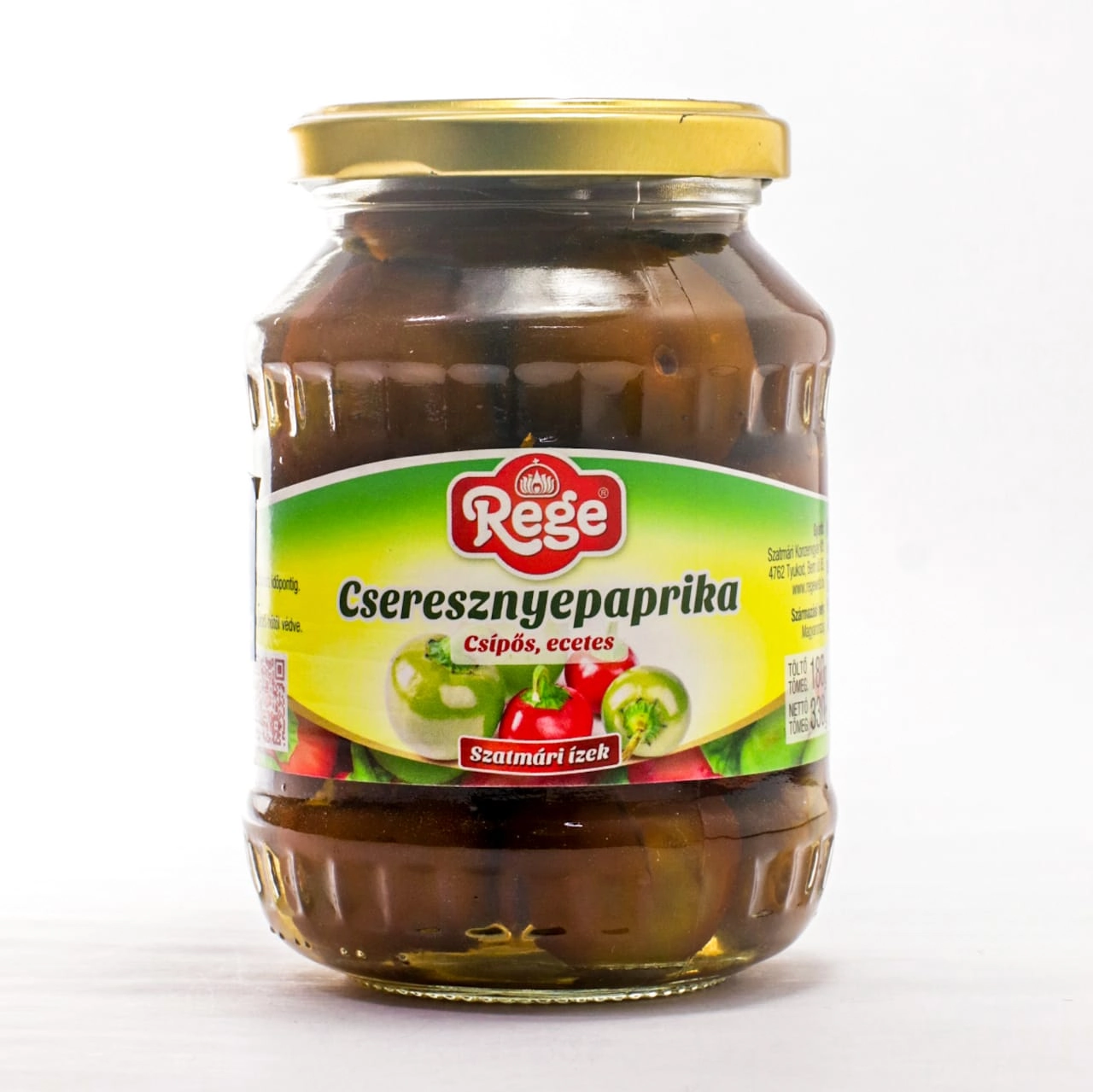 Pimenta Rendonda Picante Rege 180g