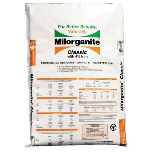 Milorganite 0650m Classic Professional 6 2 0 Organic Nitrogen Fertilizer, 50 Pou