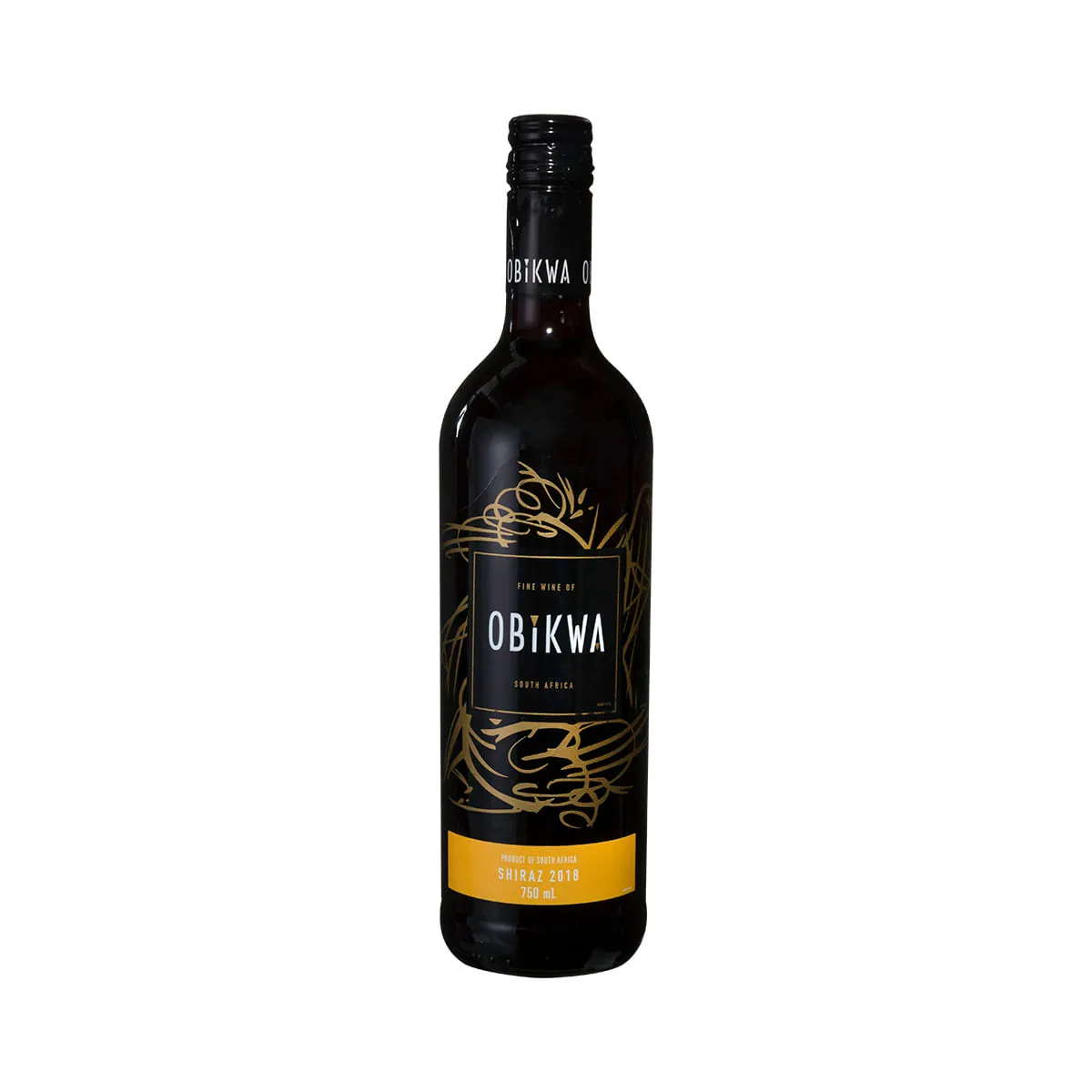 Vinho Tinto Fino Sul-Africano Obikwa Syrah 2018 750ml