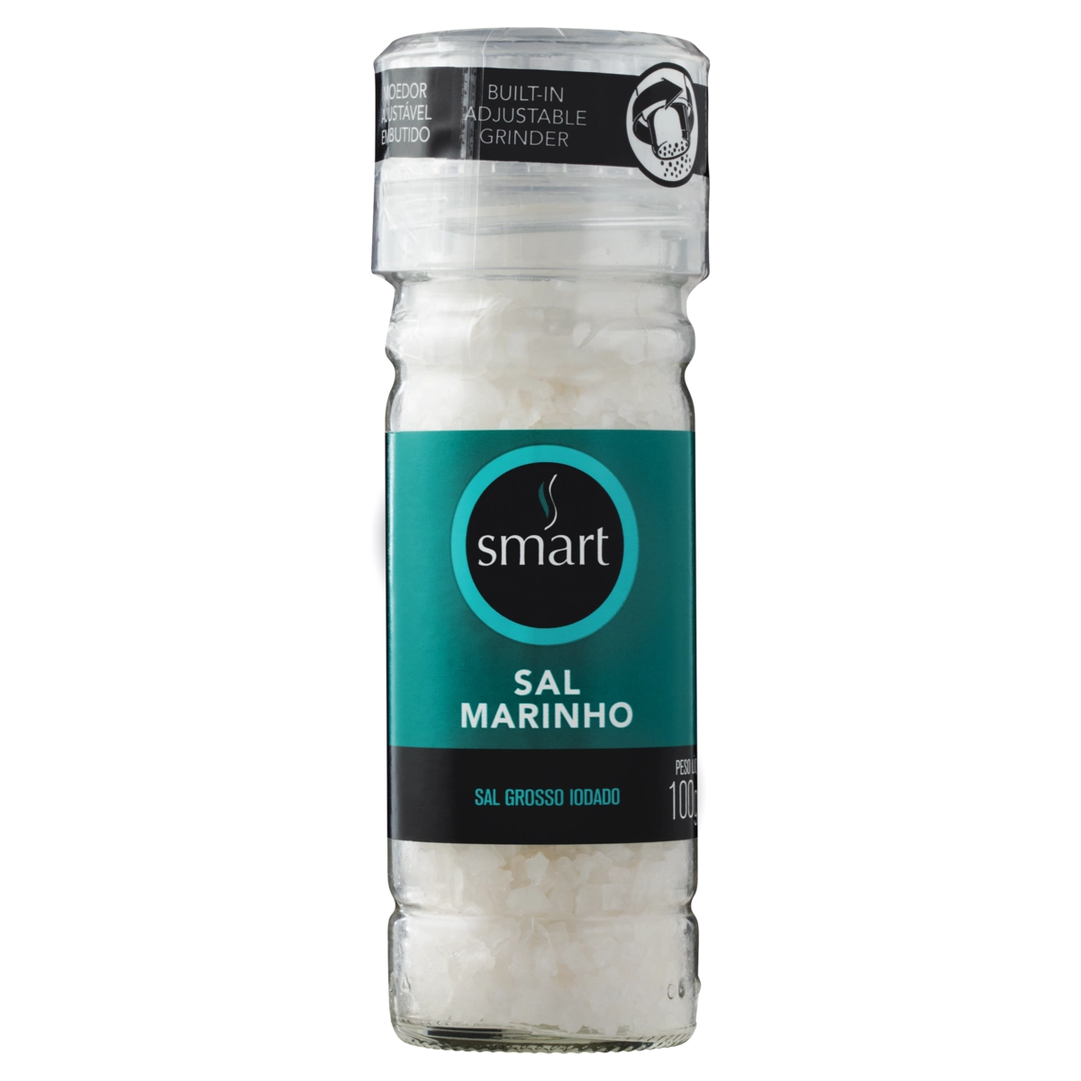Sal Marinho Grosso Smart Vidro 100g