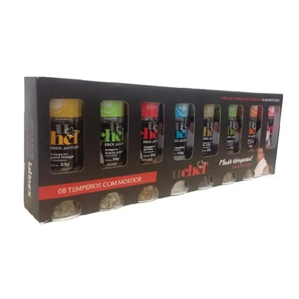 Kit Temperos Do Jacquin 8un Smart