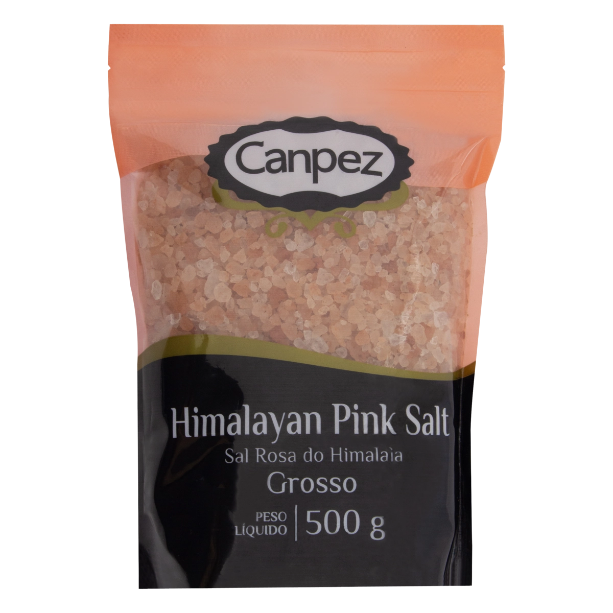 Sal Rosa Do Himalaia Grosso Canpez Sachê 500g