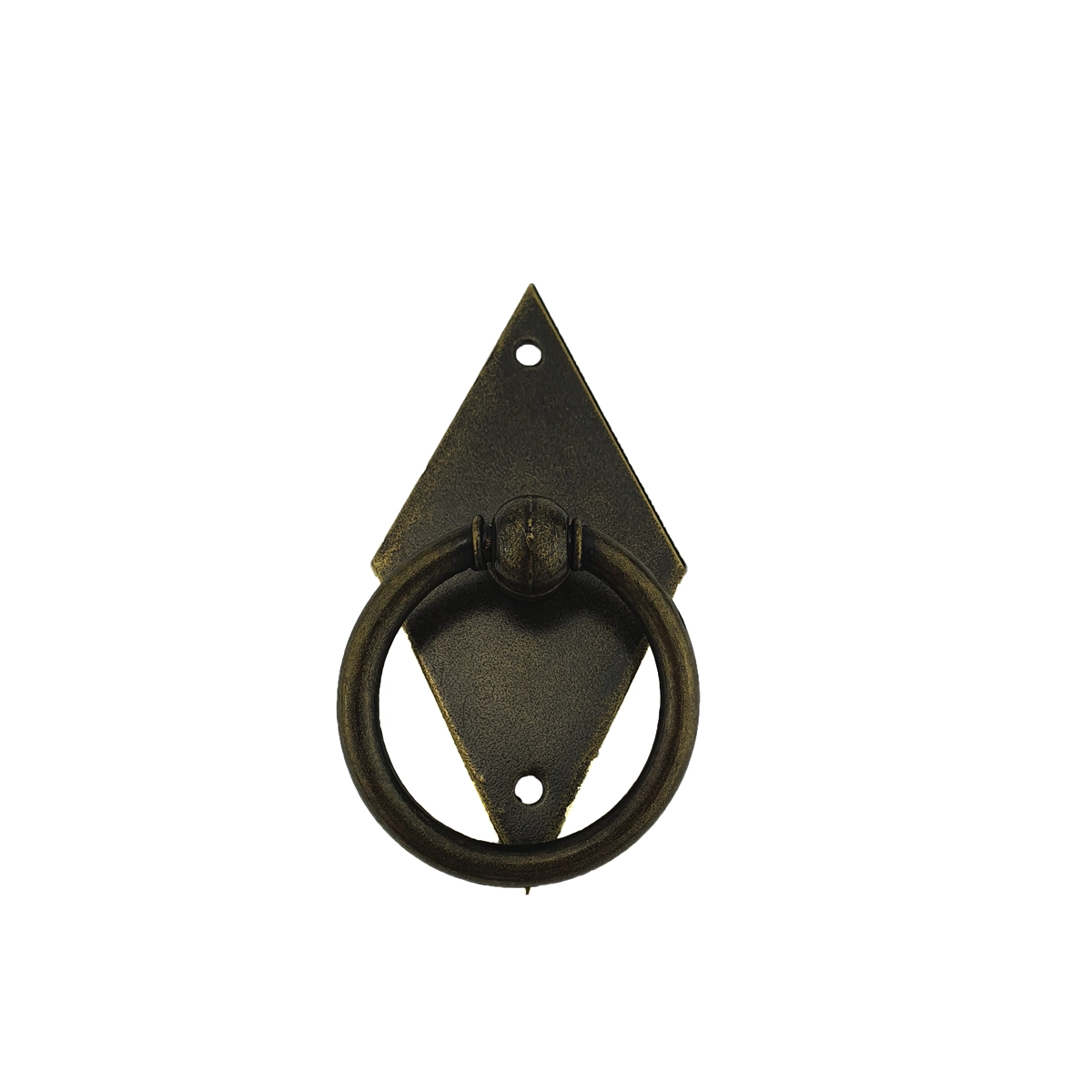 Puxadores Coloniais Puxador Rustico Para Moveis Argola Puxador Losango 8 Un - Ouro Velho
