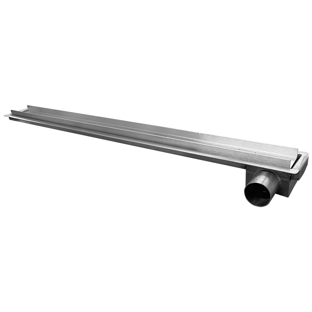 Ralo Linear 60 Cm Com Saida Lateral Horizontal Direita