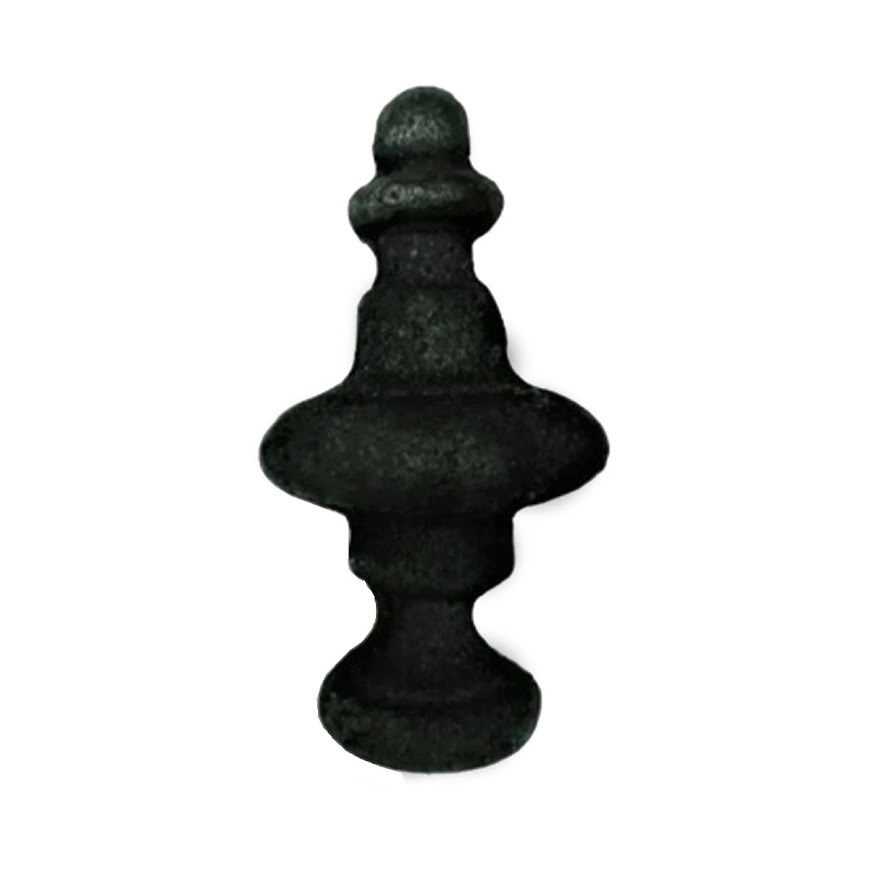 Pinha Ferro Fundido N02 P/ Grade Portão Sacada Muro 8x15cm