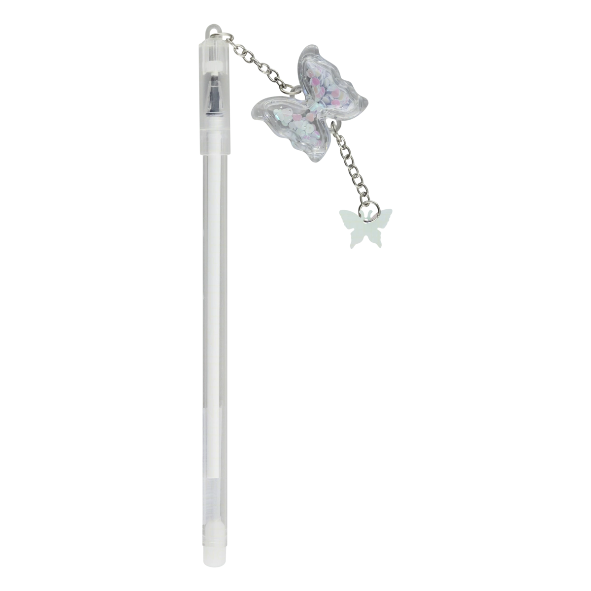 Caneta Ponta Metálica Butterfly Poopstore 12 Unidades