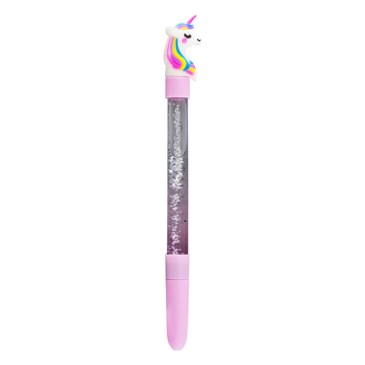 Caneta Ponta Metálica Unicórnio Glitter Poopstore 36 Unidades