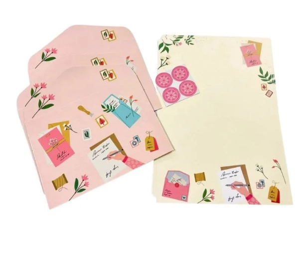 Papel De Carta Com Envelopes La Palomita Envelopes Vintage