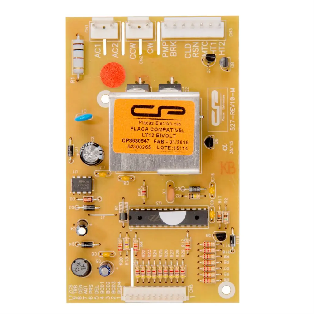 Placa De Potência Compativel Com Lavadora Electrolux Lt12 Bivolt