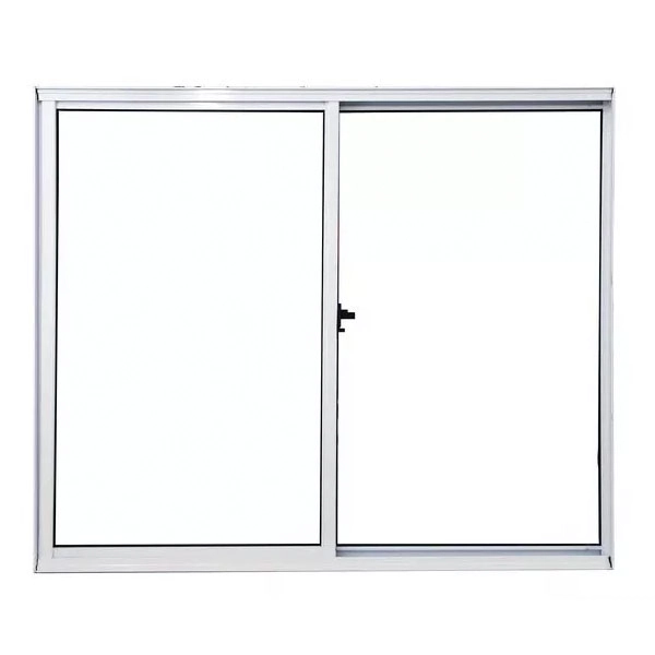 Vitrô 2 Folhas De Correr Aluminio Branco 1.00x1.20