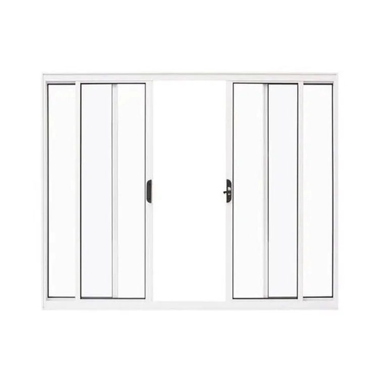 Vitrô 4 Folhas De Correr Aluminio Branco 1.00x2.00