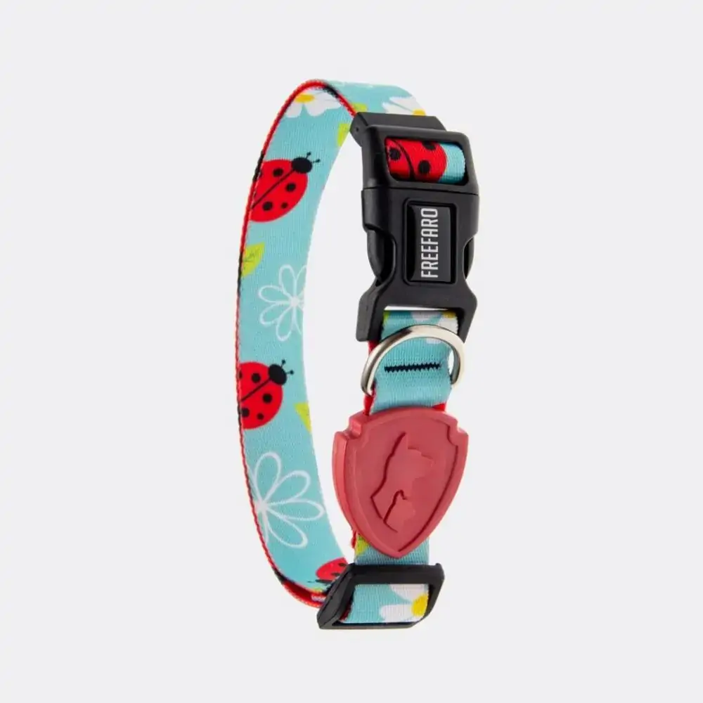 Coleira New Ladybug Tamanho P Freefaro