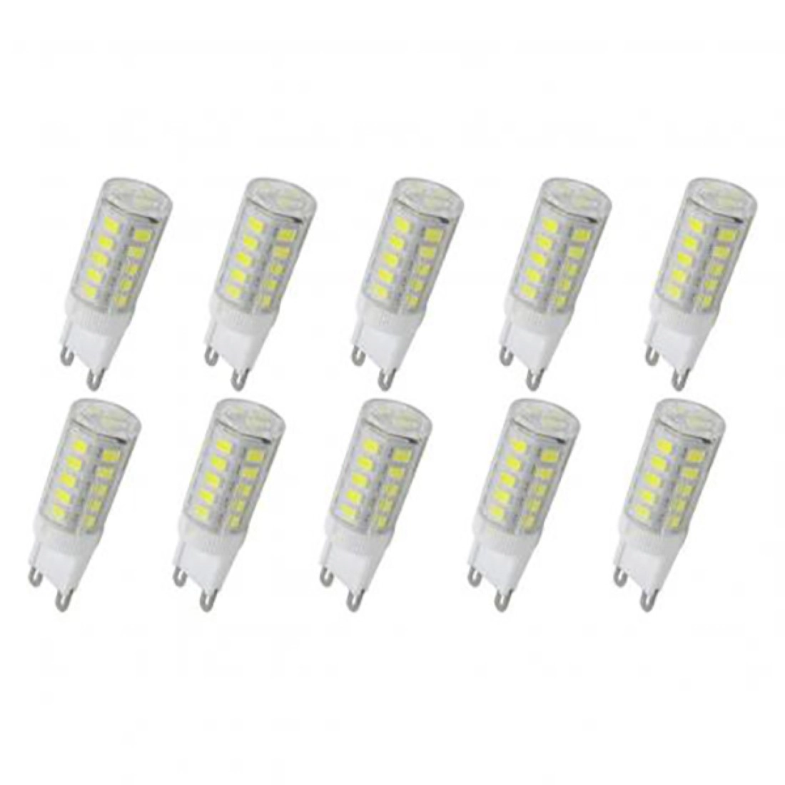 Kit 10 Lâmpadas Led G9 5w 6000k (branco Frio)