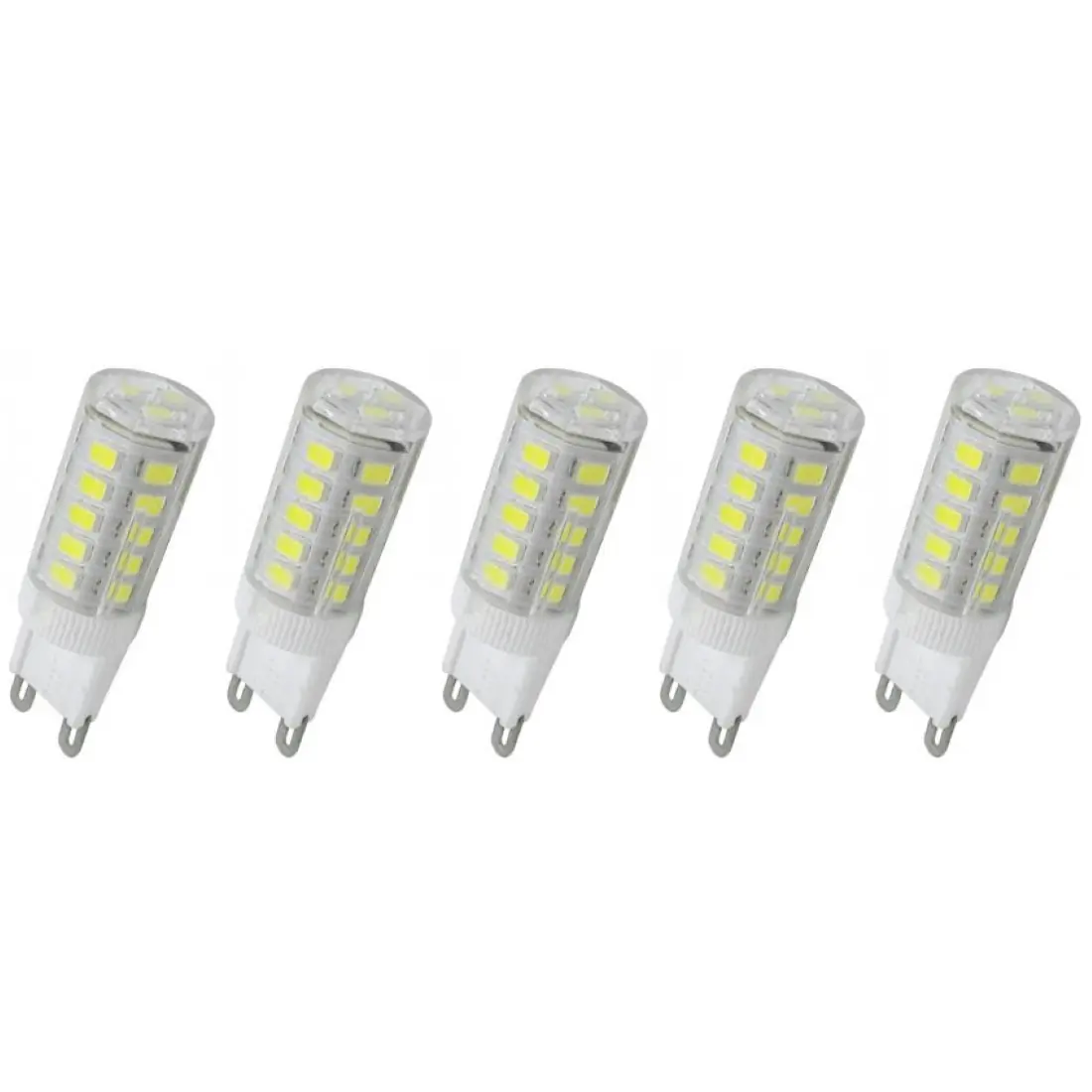 Kit 5 Lâmpadas Led G9 5w 6000k (branco Frio)