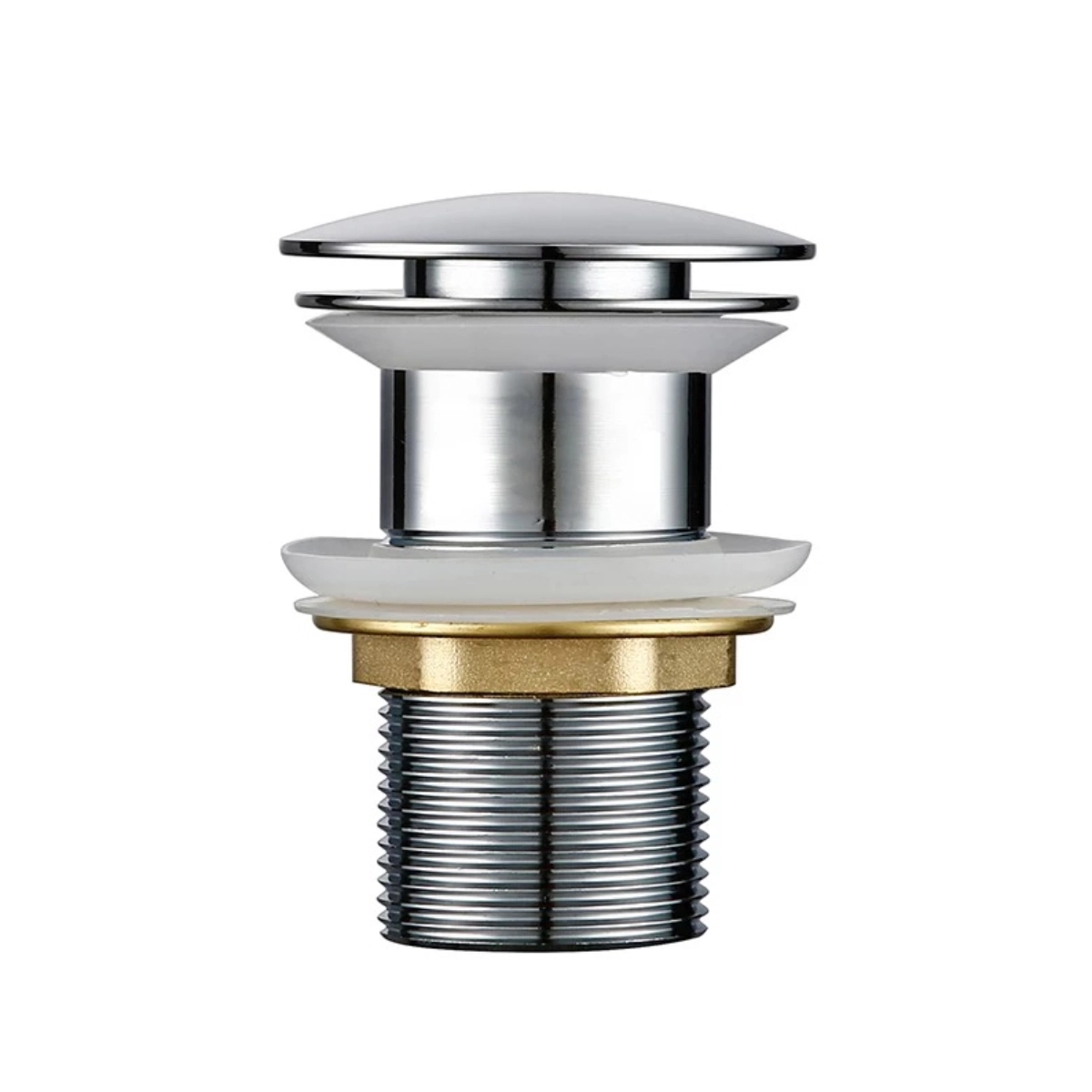 Válvula Click Up Ralo Inteligente Cromada Cuba Premium 1.1/4 Pol. (41mm) - iCasa Shop- IC-B109C