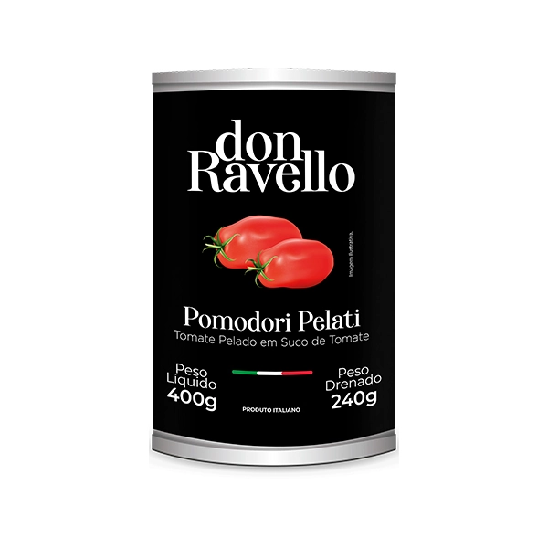 Tomate Pelado Don Ravello Lata 400g