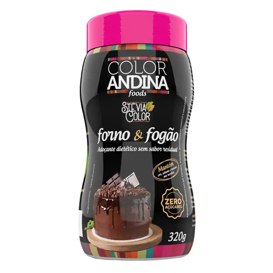 Adocante Culinario Stevia Forno E Fogao