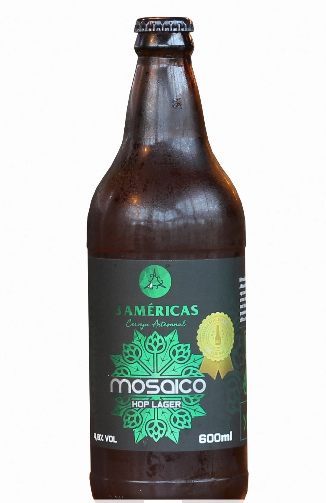 Cerveja 3 Americas 600ml Mosaico