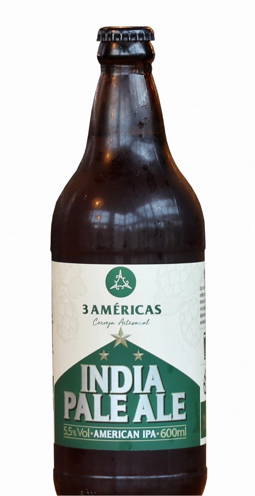 Cerveja 3 Americas 600ml Ipa