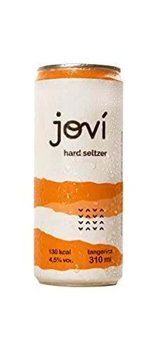 Bebida Hard Seltzer JOVÍ Sabor Tangerina Lata 310ml