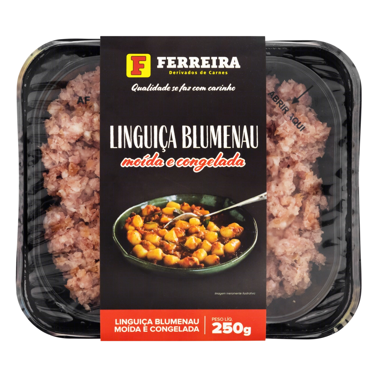 Linguiça Blumenau Moída Ferreira 250g