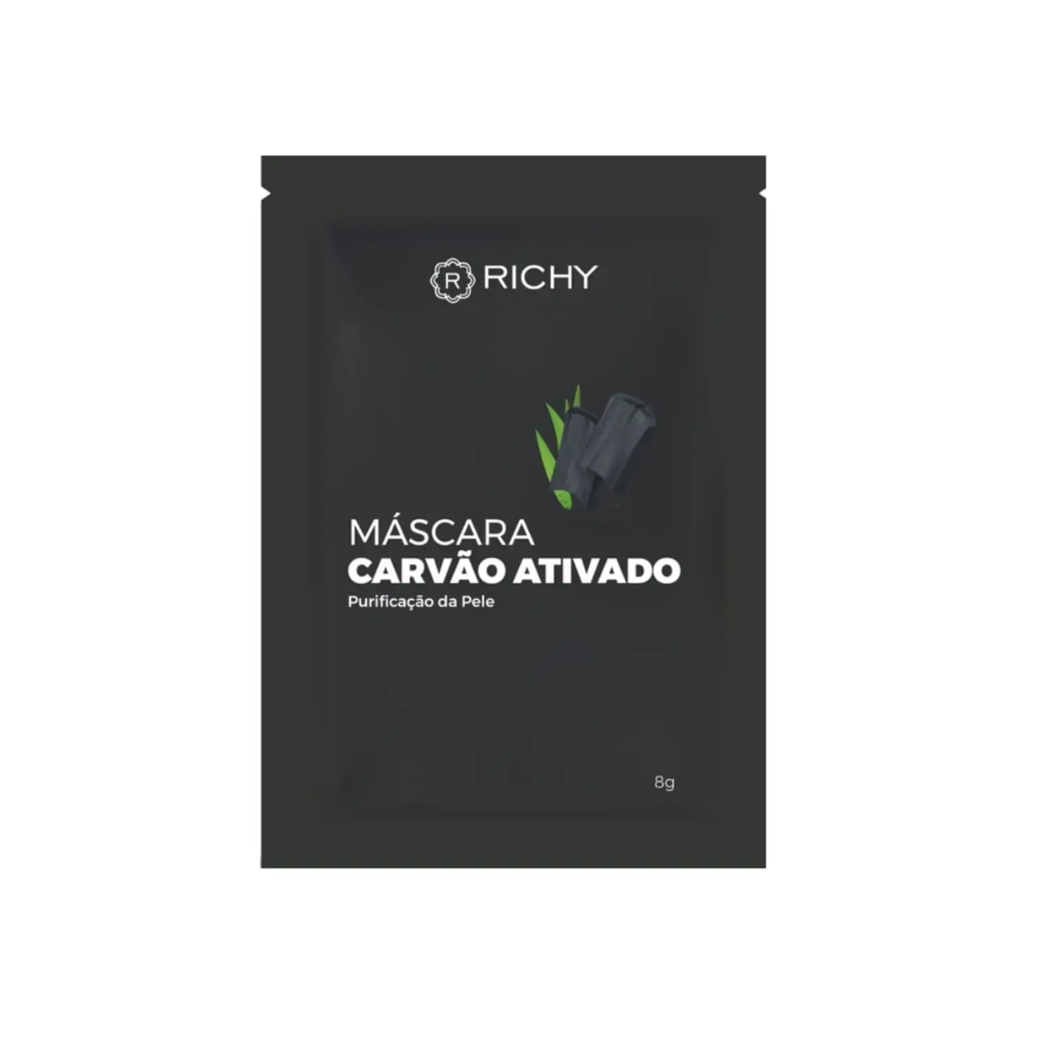 Mascara Facial Richy 8g Carvao Ativado