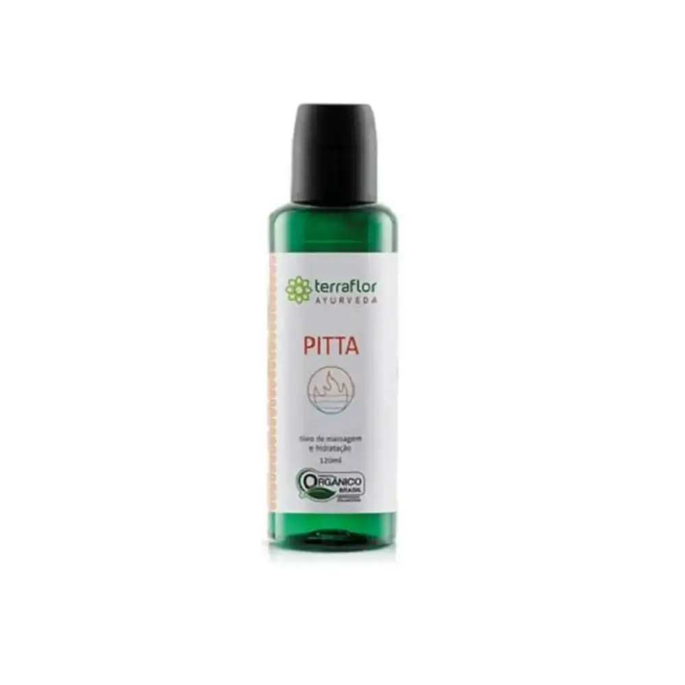 Óleo de Massagem Corporal Orgânico e Ayurveda PITTA 120ml - Terra Flor