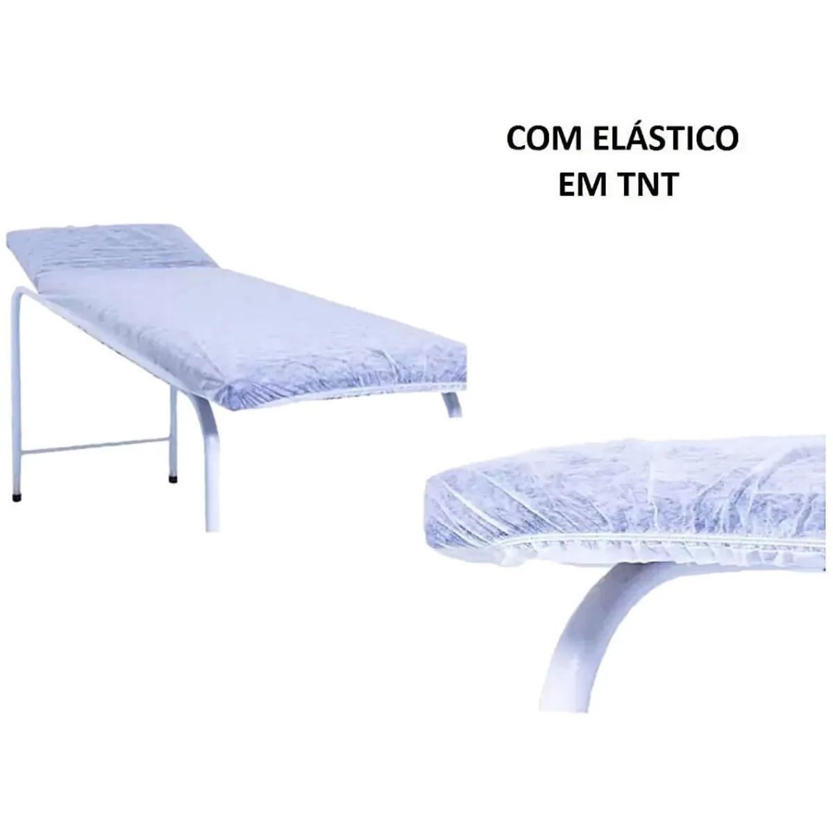 Lençol TNT Dejamaro Elástico Gramatura 30 Branco 200X90cm - unidade