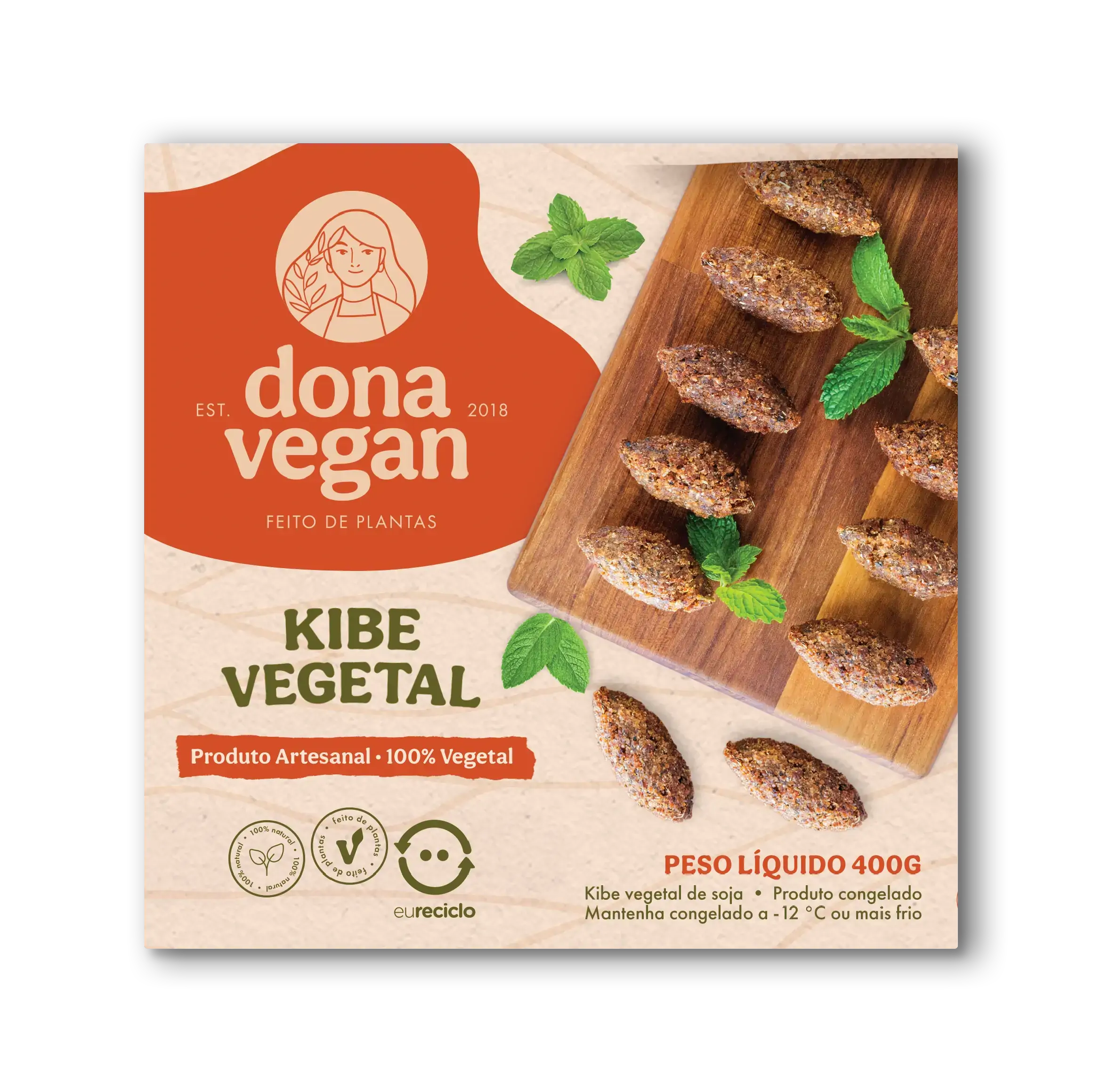 Quibe Dona Vegan 400g