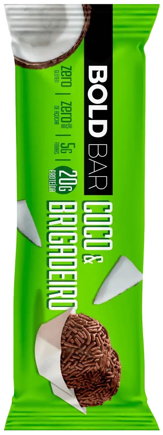 Bar De Coco E Brigadeiro Bold Bar 60g