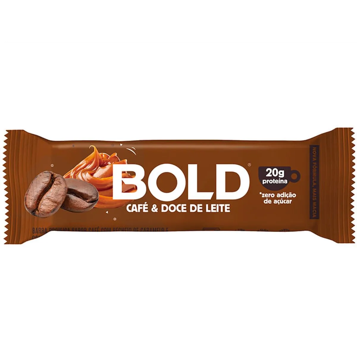 Bar De Cafe E Doce De Leite Bold Bar 60g