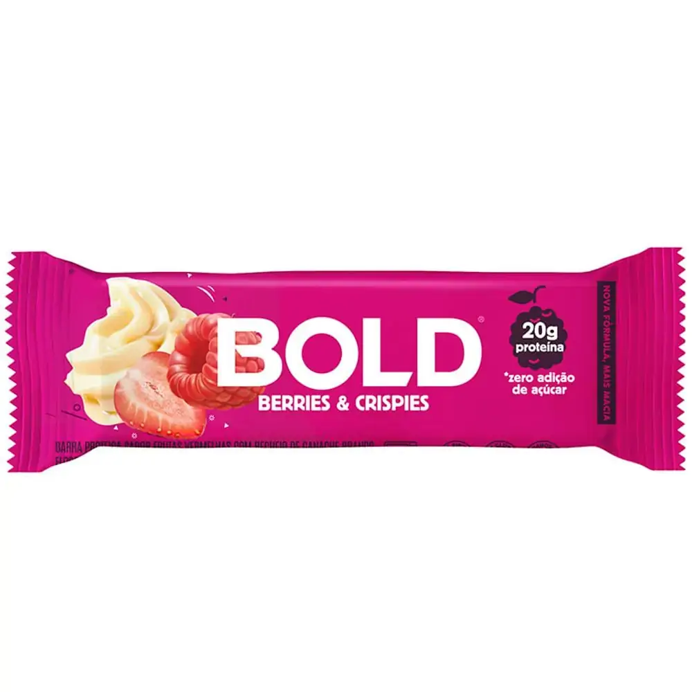 Bar De Berries E Crispies Bold Bar 60g