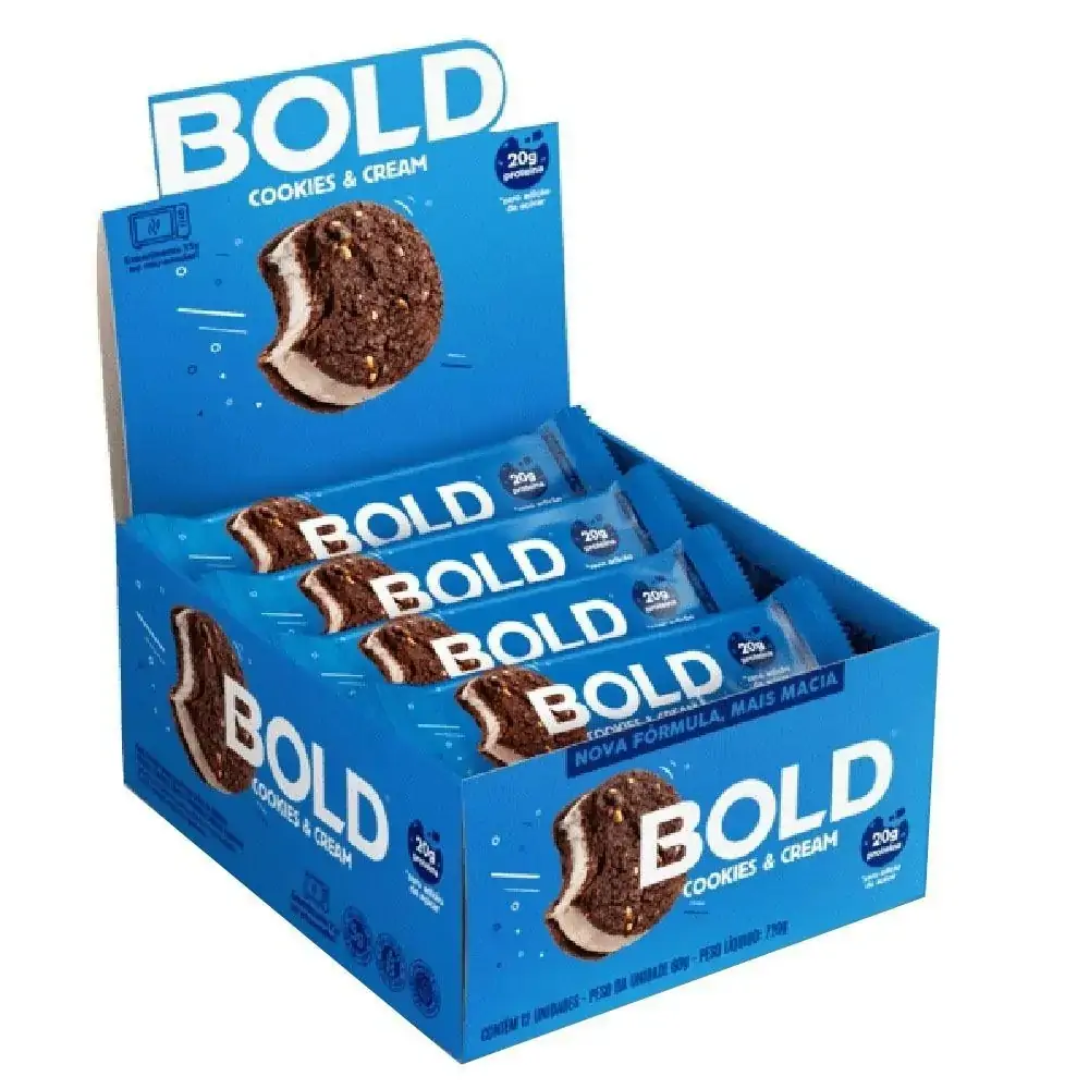 LOJA - BOLD BAR (CX C/12) - BOLD SNACKS