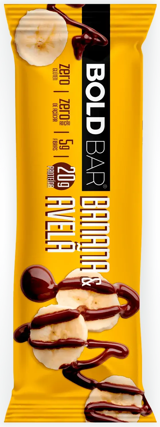 Bar De Banana E Avela Bold Bar 60g