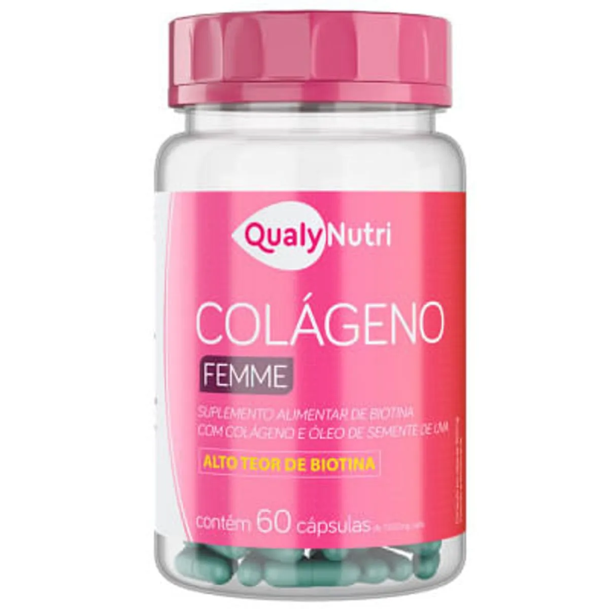 Colágeno Femme Qualy Nutri c/60 Cápsulas