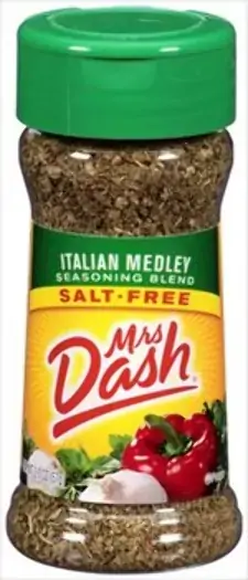 Mrs Dash Salt Free Italian Medley Seasoning Blend 2 Oz