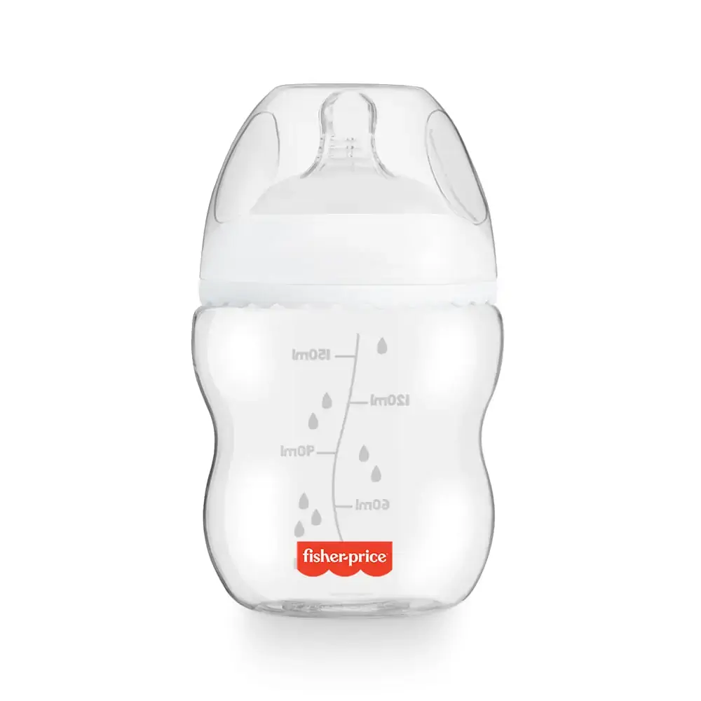 Mamadeira First Moments Clássica Neutra 150ml 0+ Fisher Price - BB1024X [Reembalado]